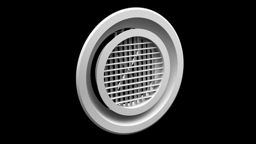 Dsse Diffuser Round Double Deflection DIffuser