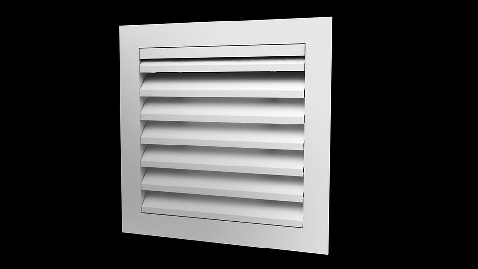 ASV: Aluminum Return Air Louver