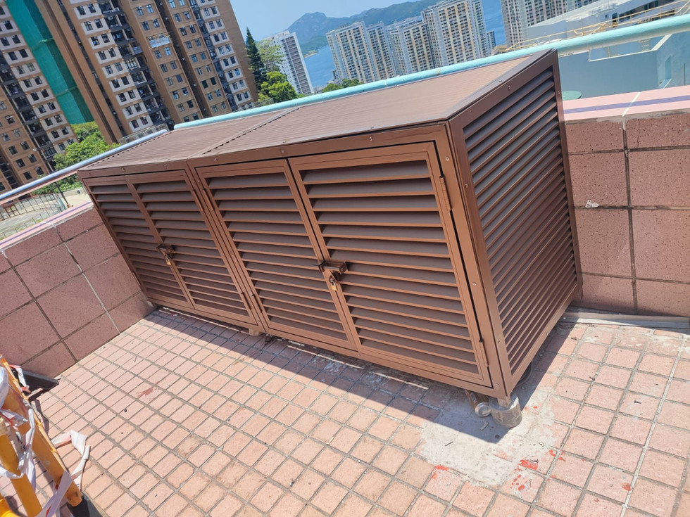 ASVD: Aluminum Louver Door
