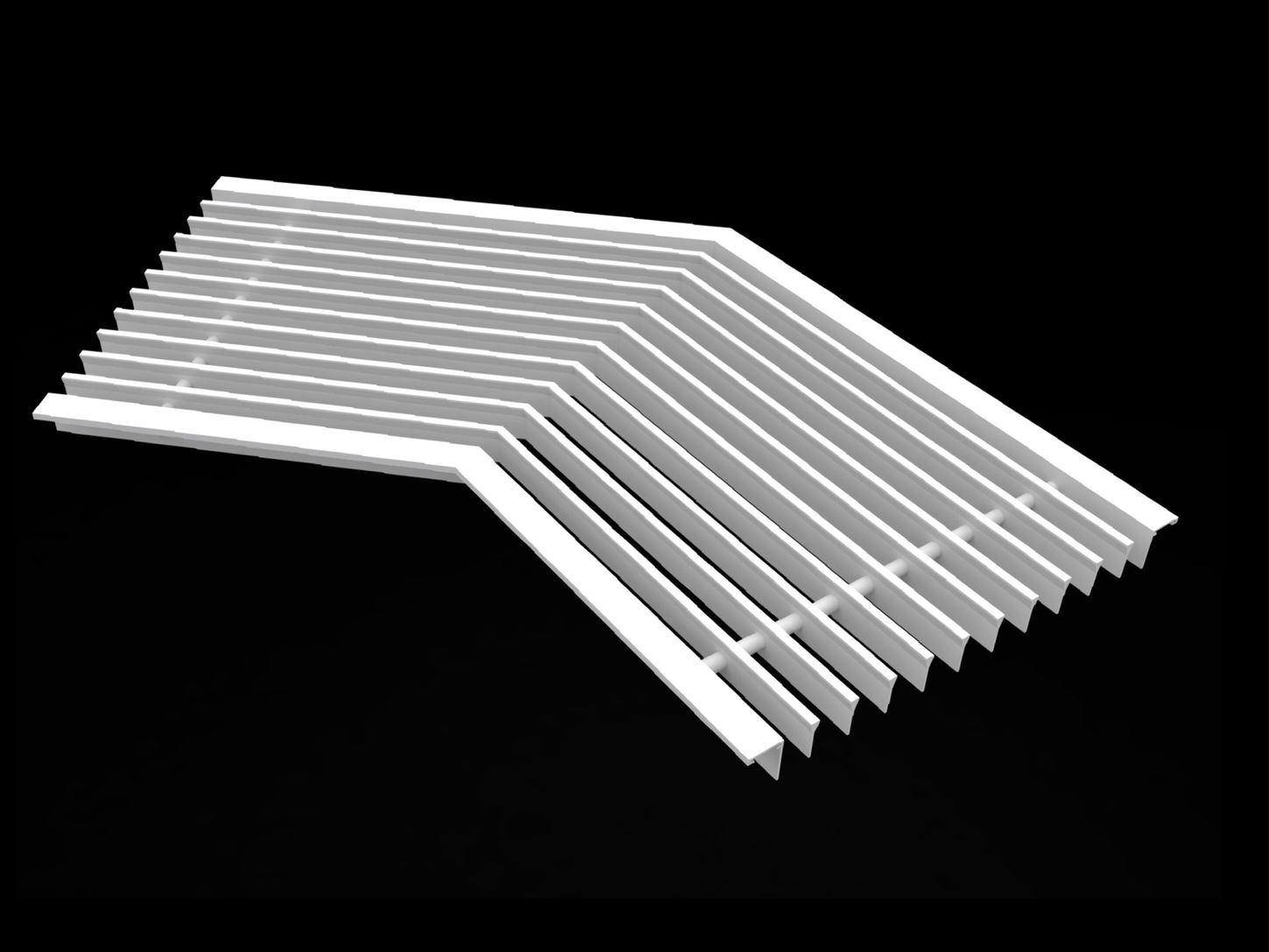 Aluminum Linear Bar Diffuser