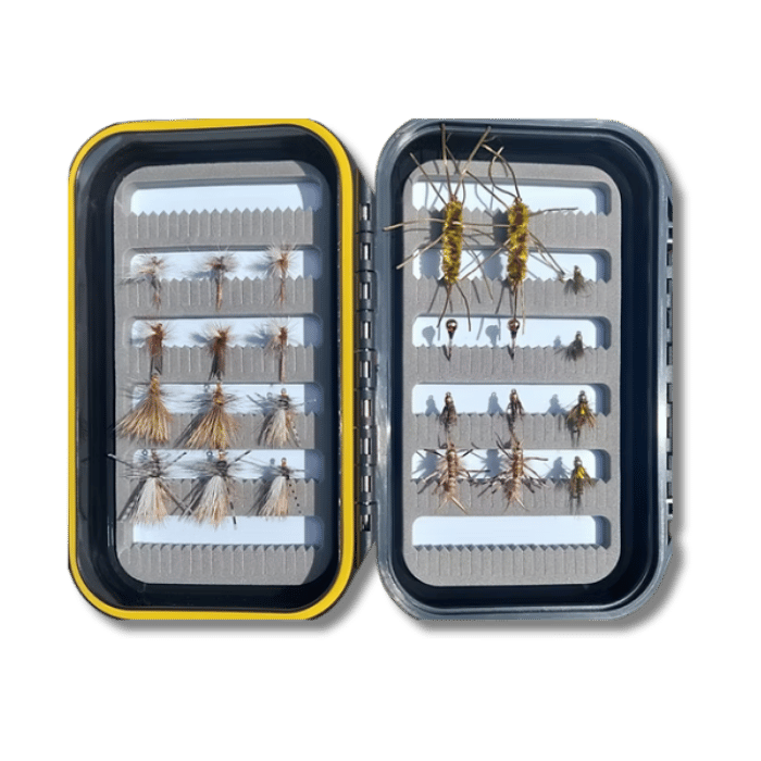 Fly packages for fly fishing