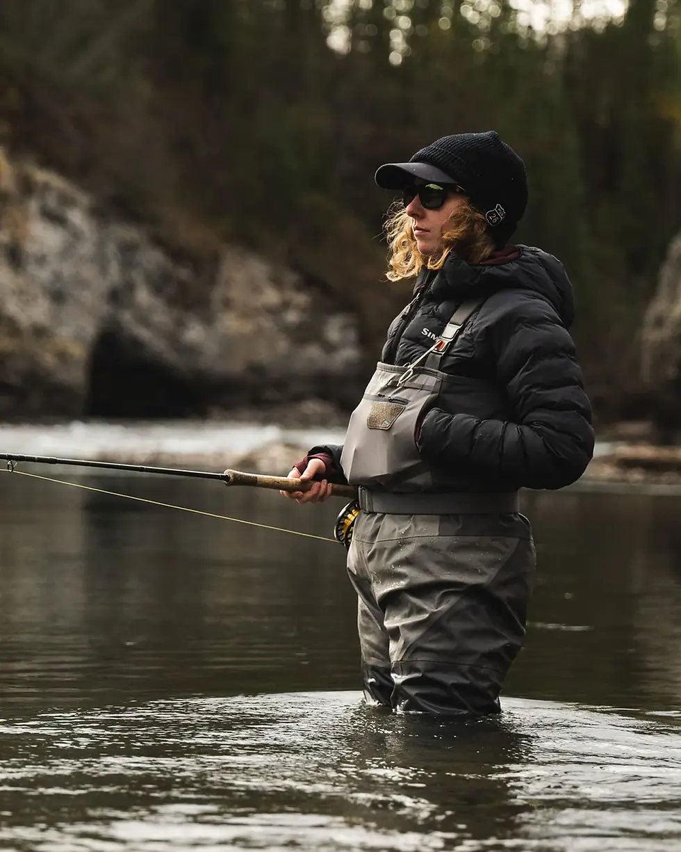 Thumbnail: SIMMS WOMEN'S FREESTONE STOCKINGFOOT - SLATE