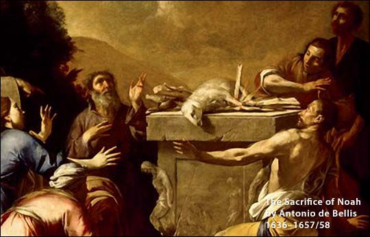 How did ritual sacrifices work in ancient times