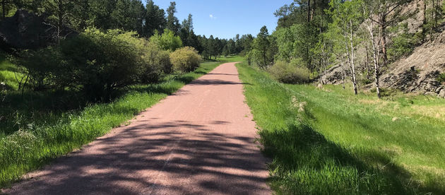 50+ Mile Bike Ride on the Michelson Trail, SD