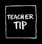 Teacher tip logo