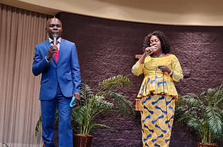 Albert Majaliwa and wife Stella spreading the gospel