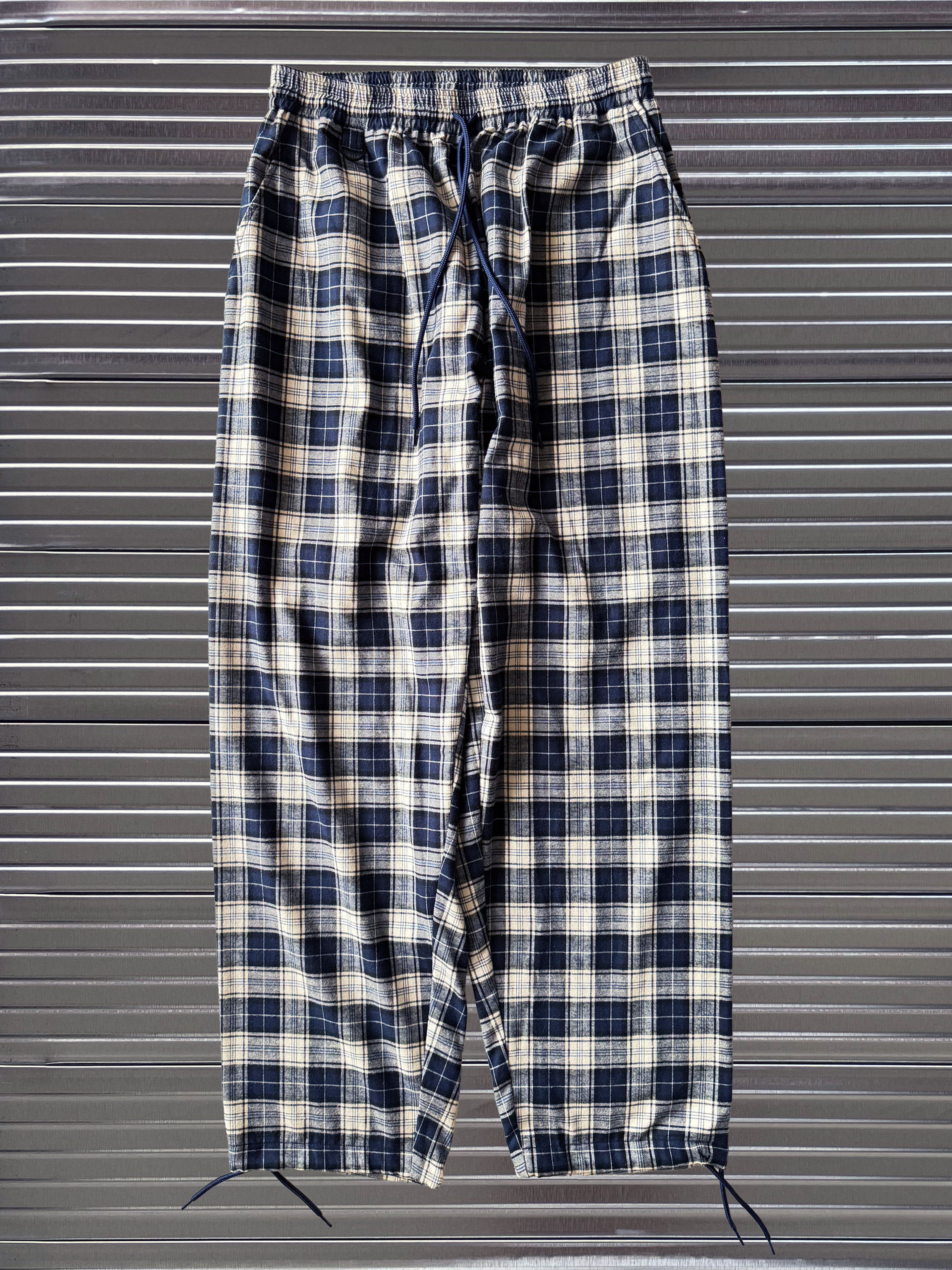 Flannel Check Easy Pants