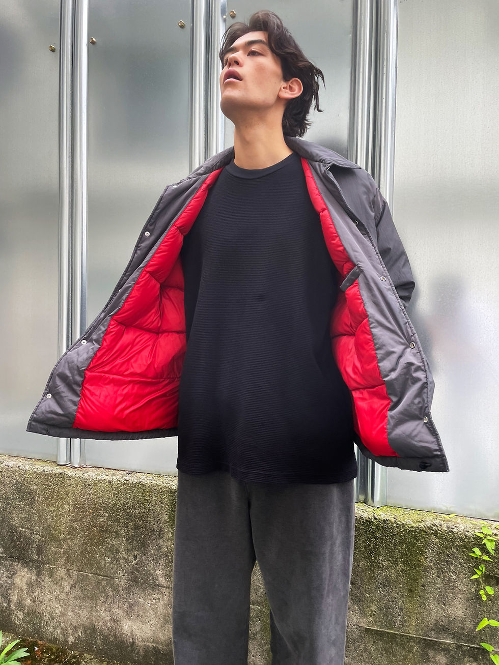 サムネイル： DOWN COACHES JACKET -TAION-