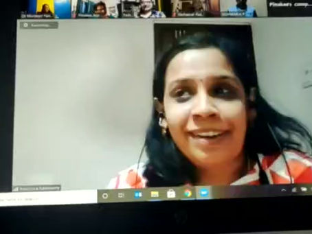 Learning Share of "Train the Trainer" participant at Dr. Moons Academy.