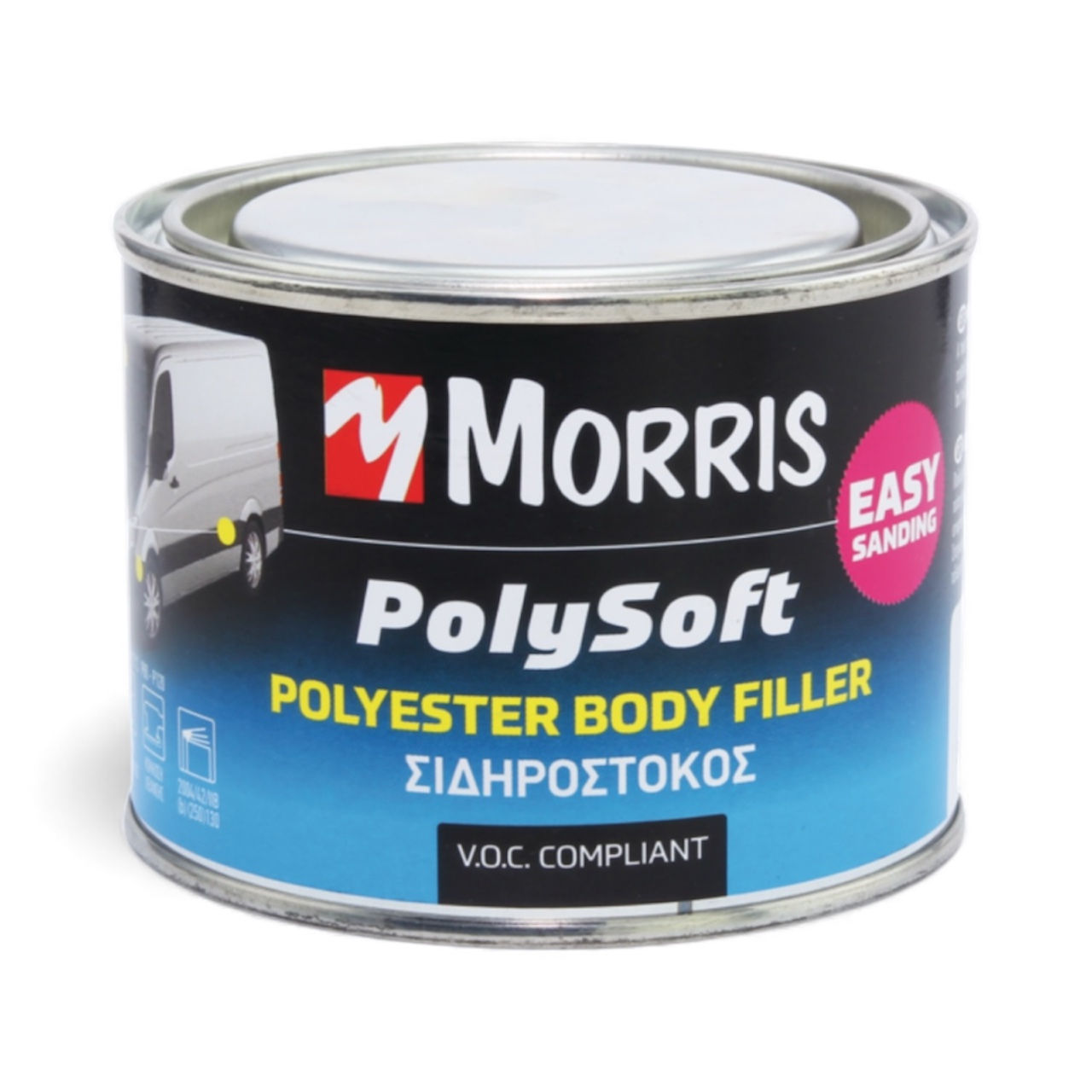 Πολυεστερικός Σιδηρόστοκος 2 συστατικών 250 gr