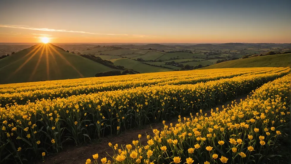 Golden Hour Landscape
