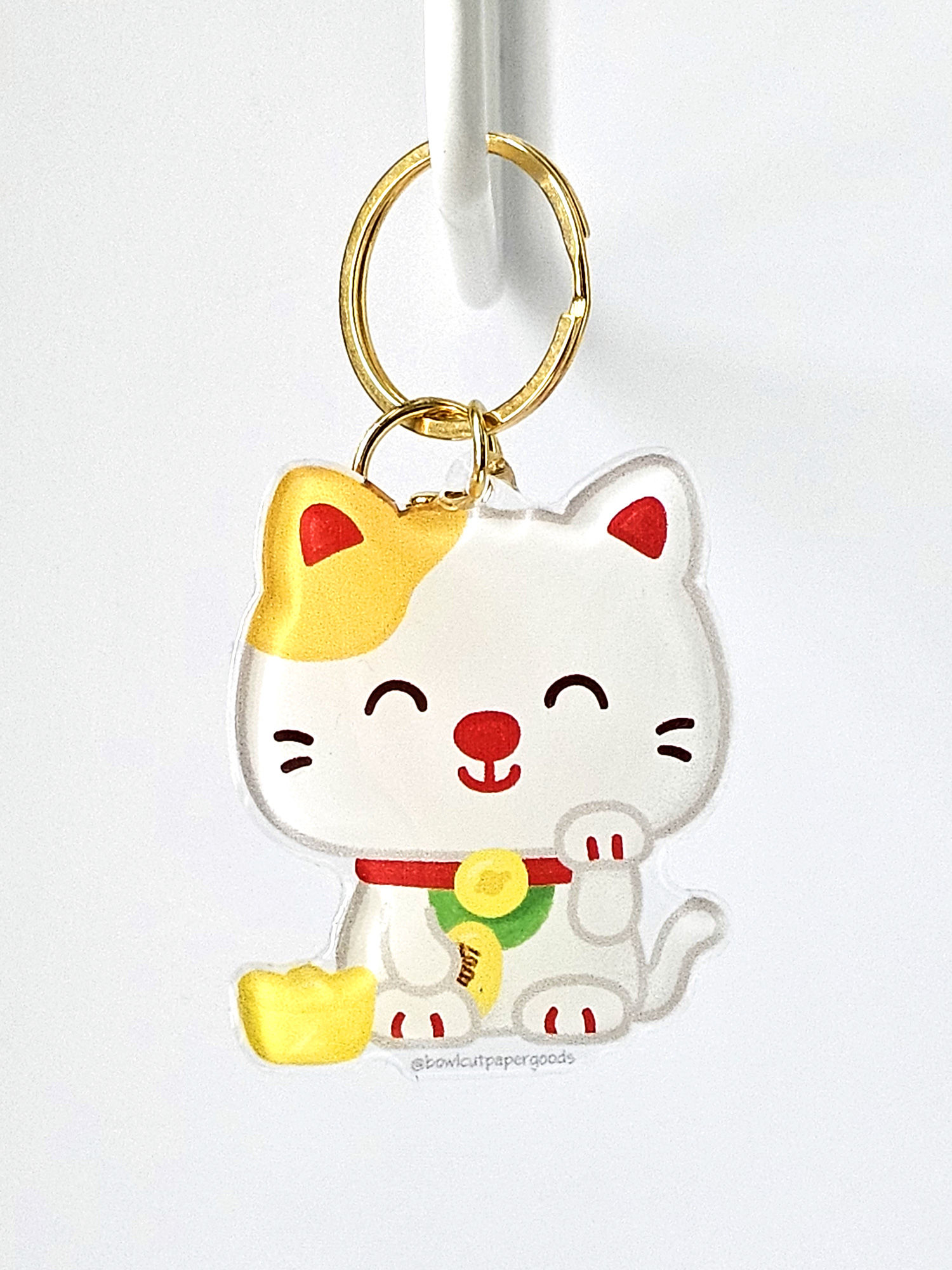 Acrylic Keychain - Lucky Cat