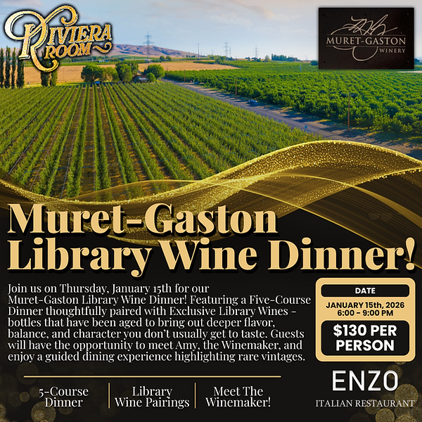 Muret-Gaston Wine Dinner Information