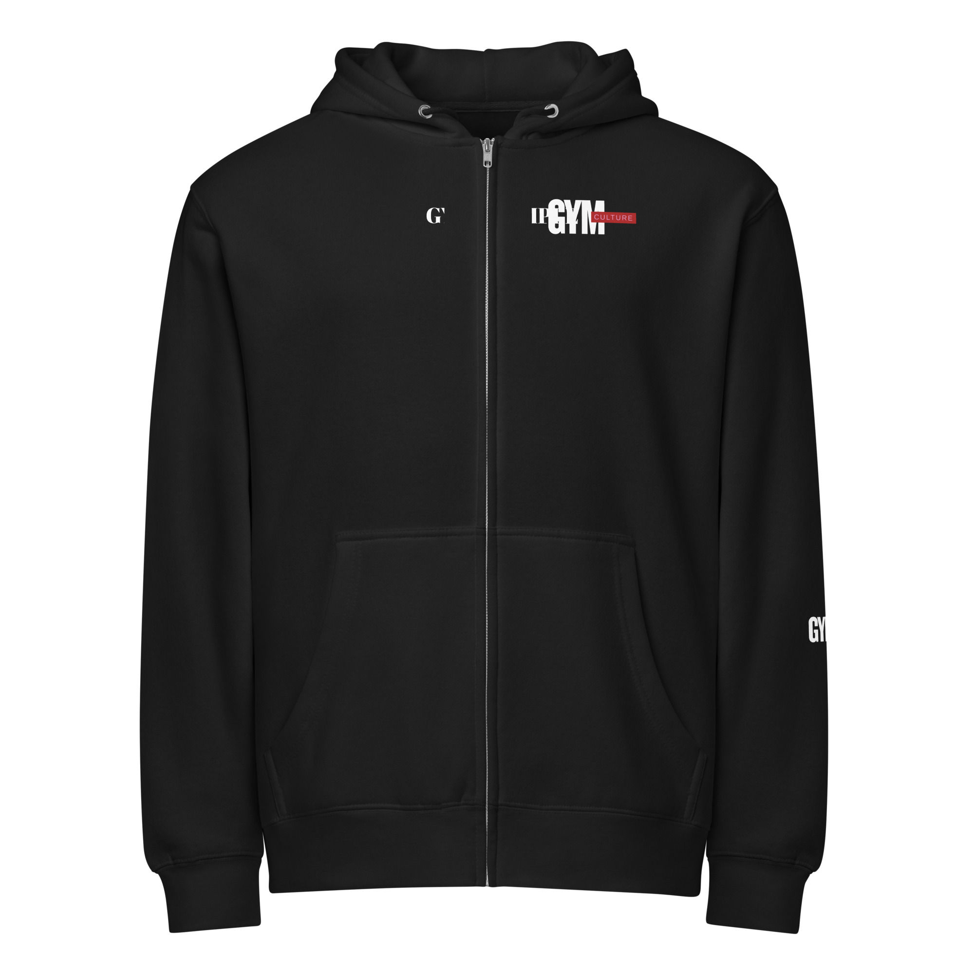 Gym Culture - Premium full zip hoodie