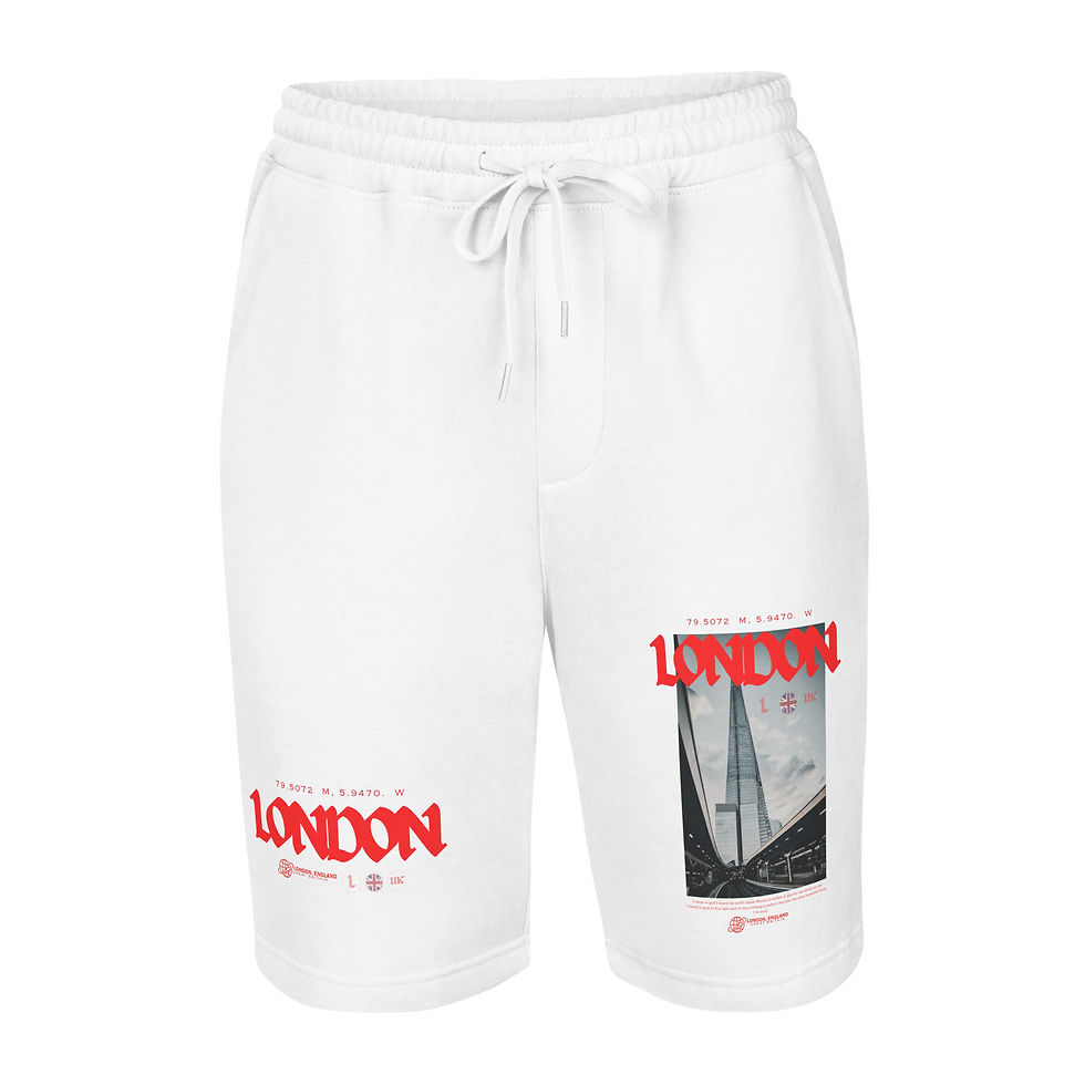 Thumbnail: London - Men's fleece shorts