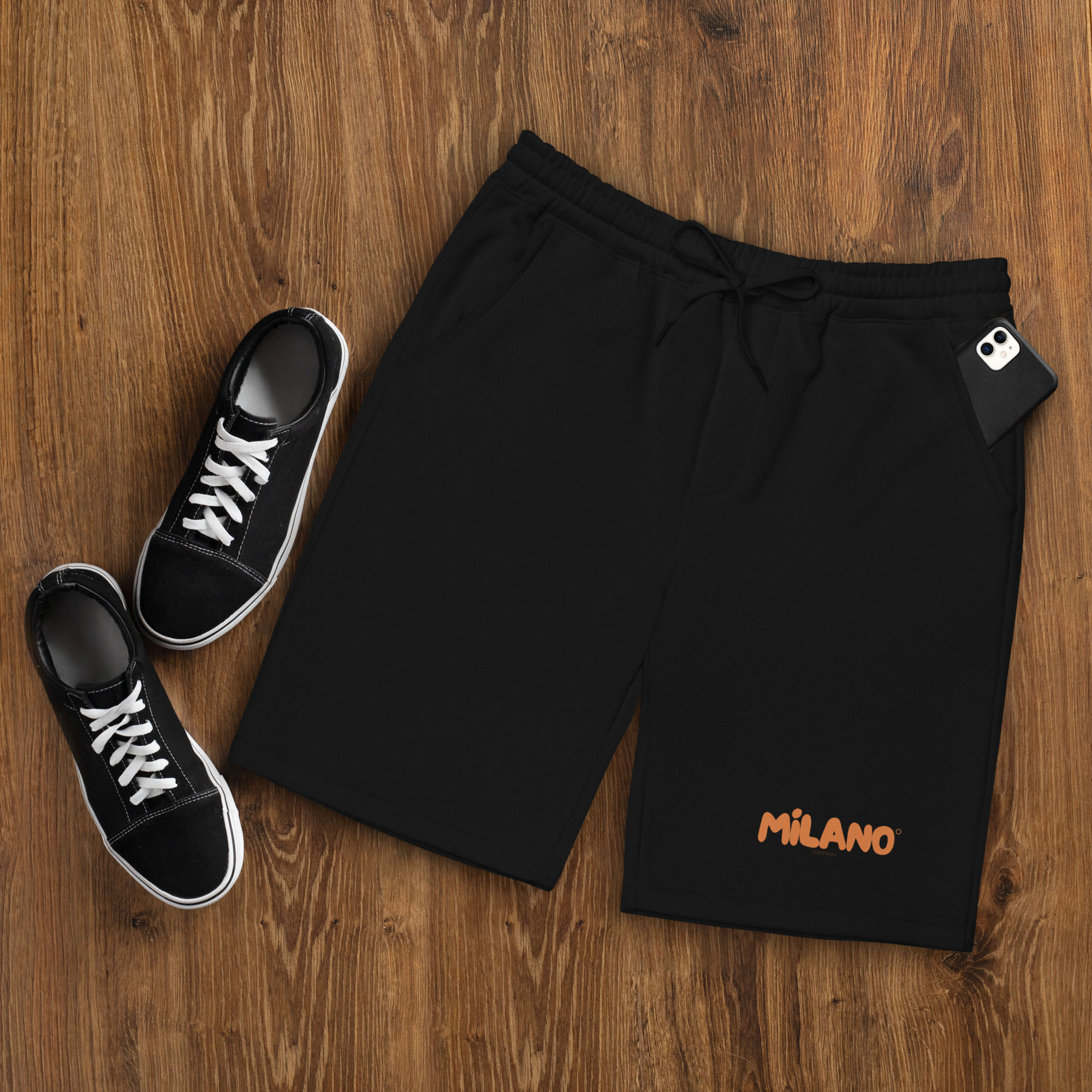 Men's fleece shorts - Milano