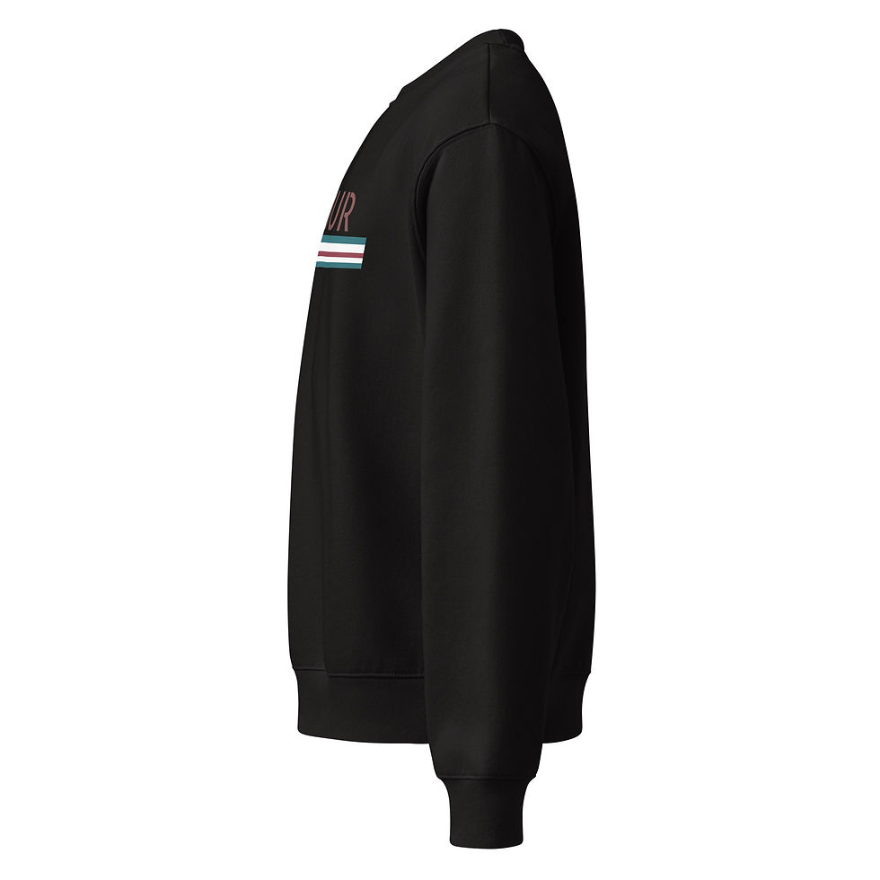 Thumbnail: L'amour - Oversized heavyweight sweatshirt