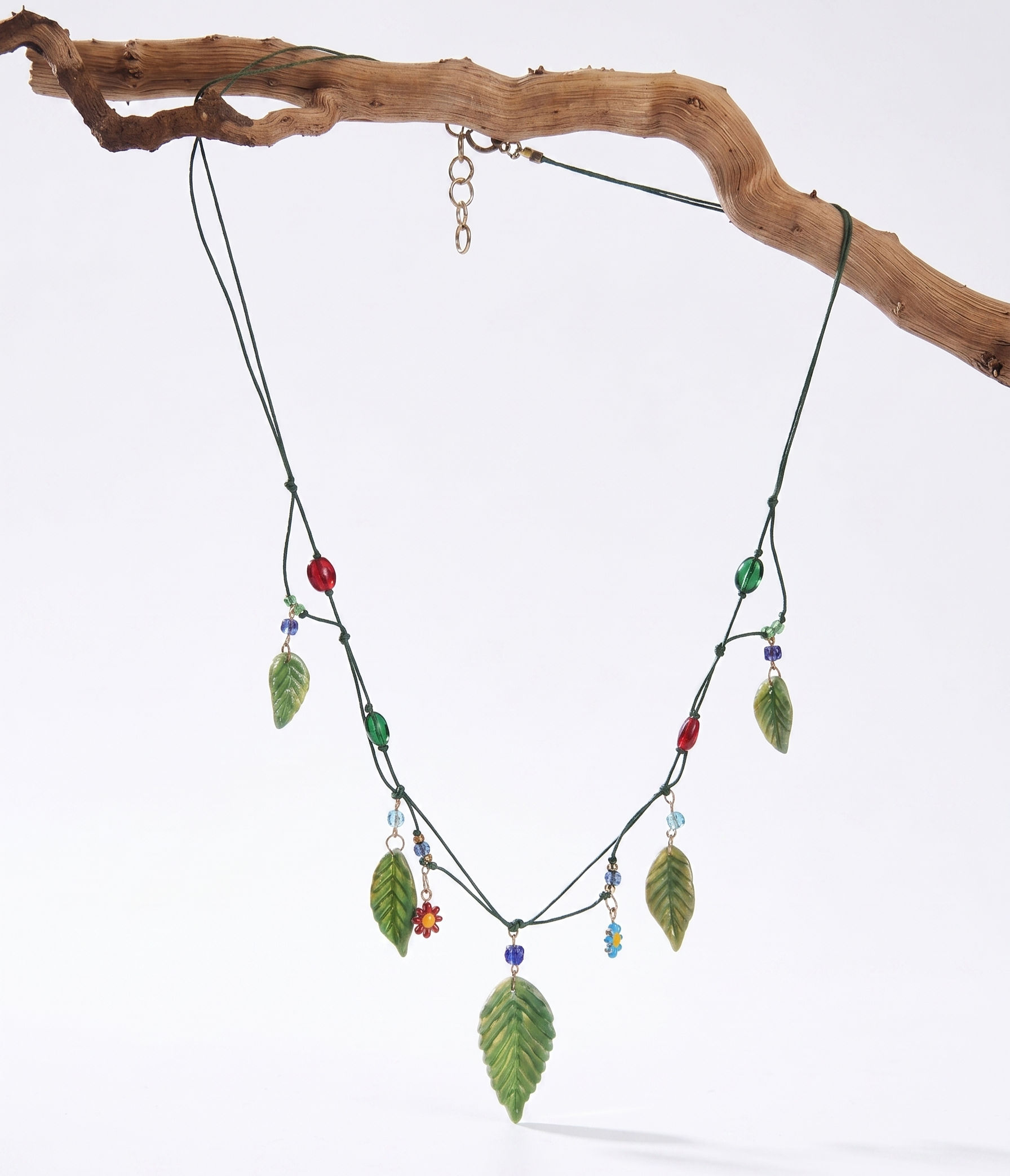 Forest trinket necklace 
