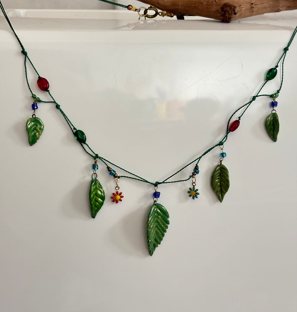 Thumbnail: Forest trinket necklace 
