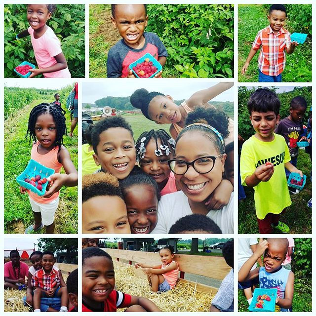 What a fun filled day we've had!!! We started our day with a visit to #linvillaorchards for a #hayr