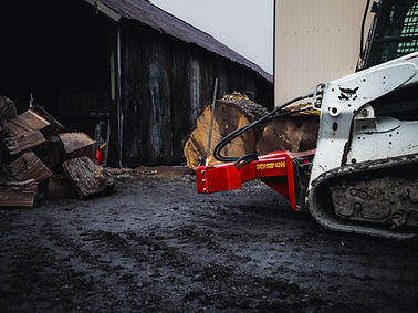 split-fire 4206 on Bobcat skid steer