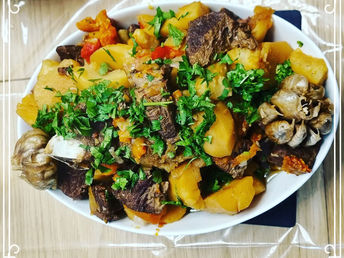 Жаркое - мясо с корнеплодами