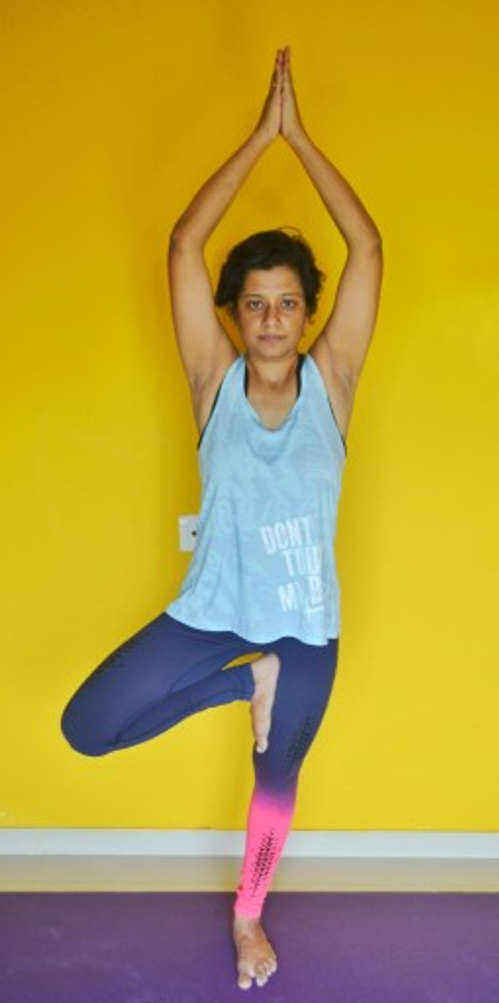 yoga for pregnant women yoga teacher paramita singh in tree pose