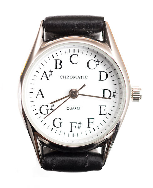 Thumbnail: Chromatic Scale Watch for Women in Silver