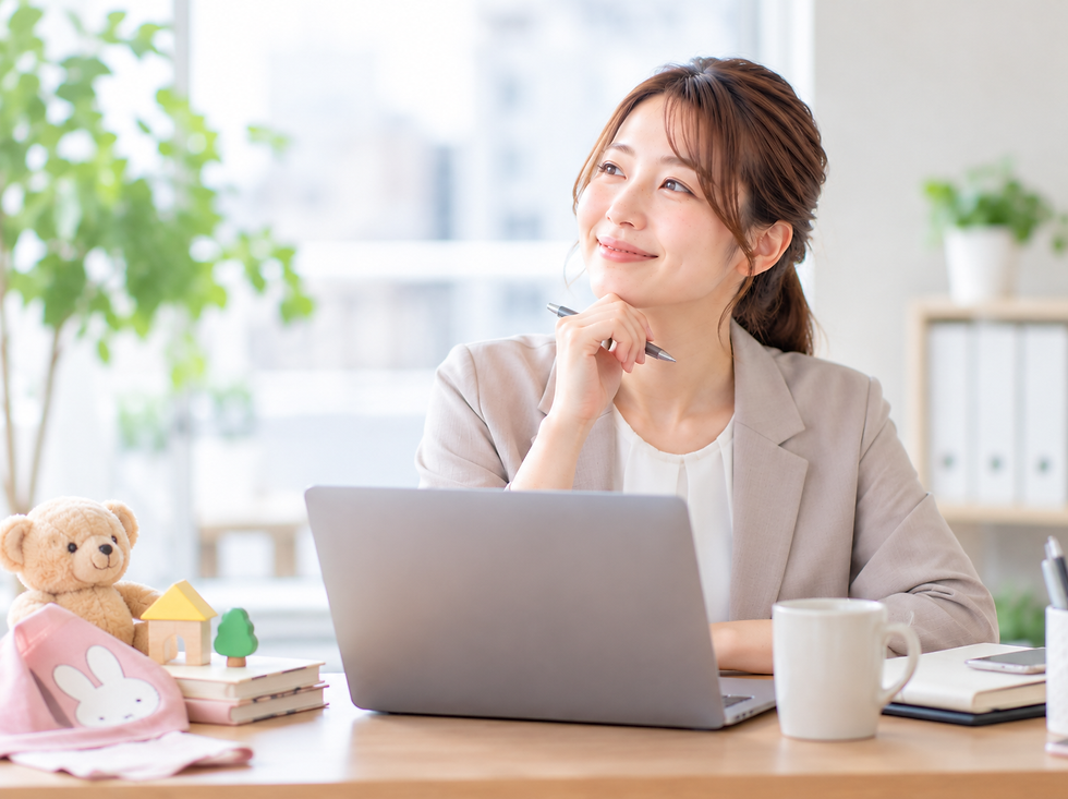 保育士から一般企業への転職を考える女性