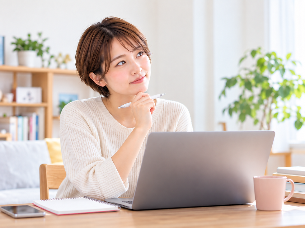 一般企業への転職について疑問を整理する女性