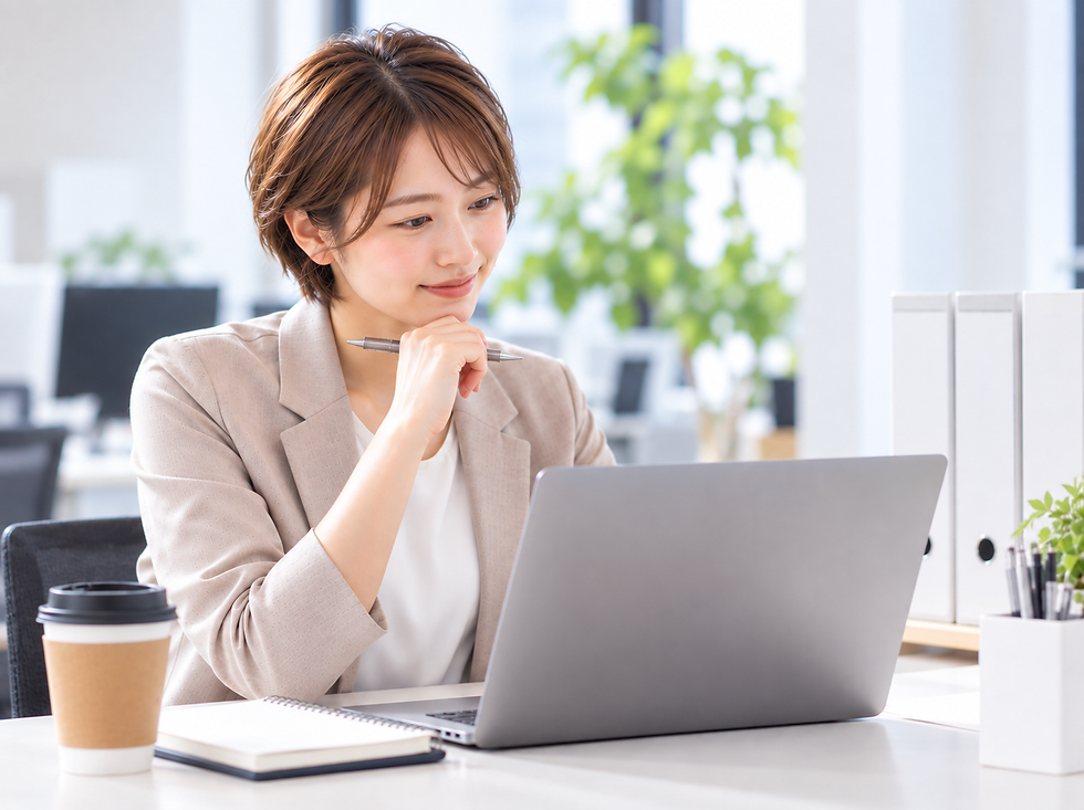 保育士から一般企業への転職先について考える女性