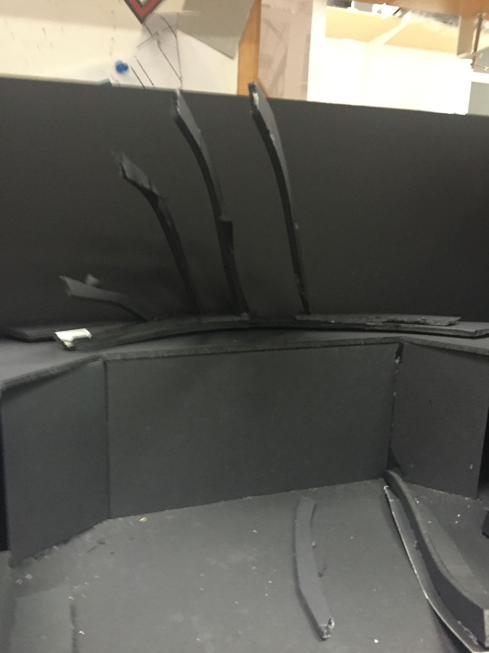 structure rotated upwards