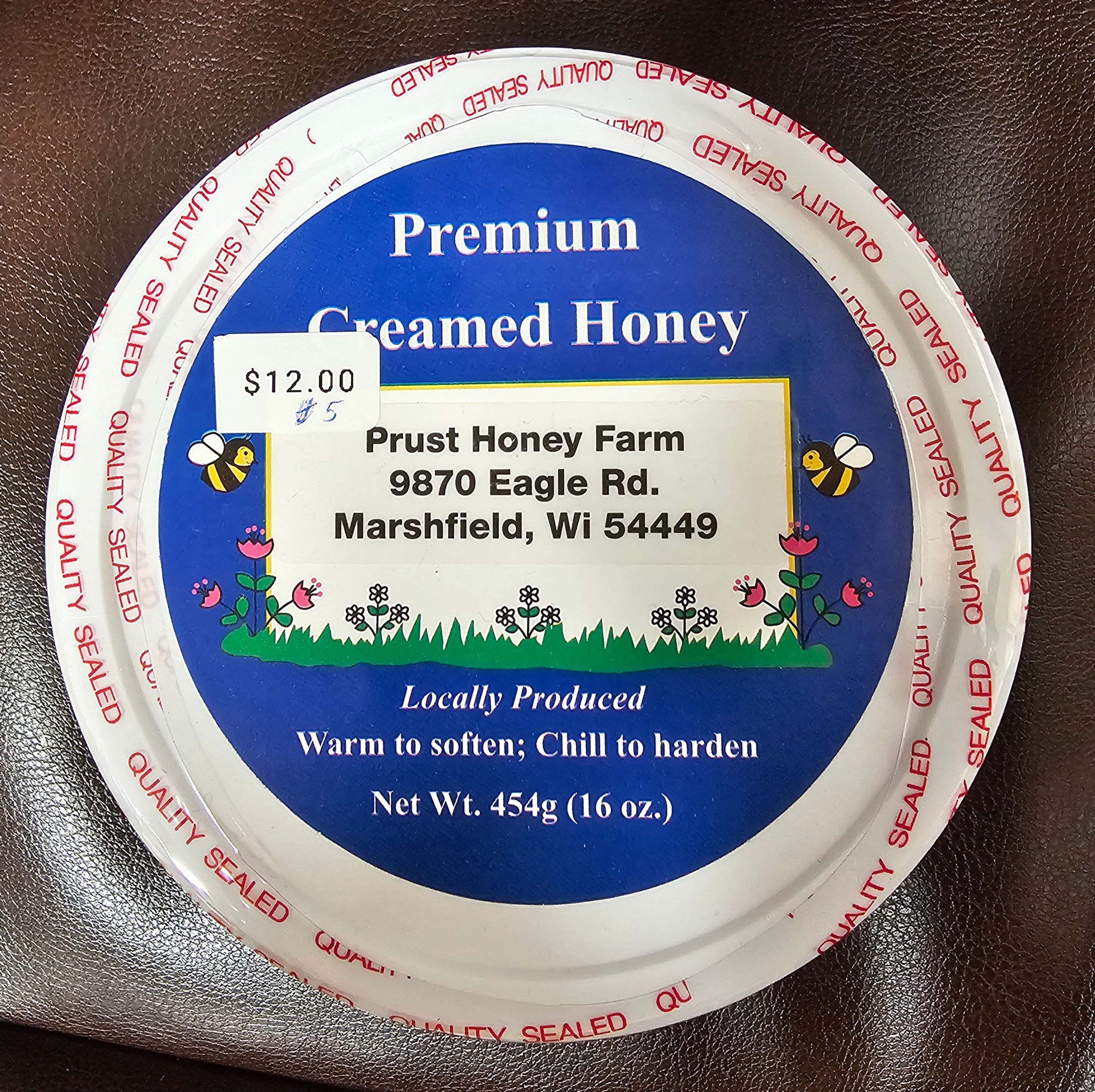 #5 Creamed Honey-Prust Honey Farm