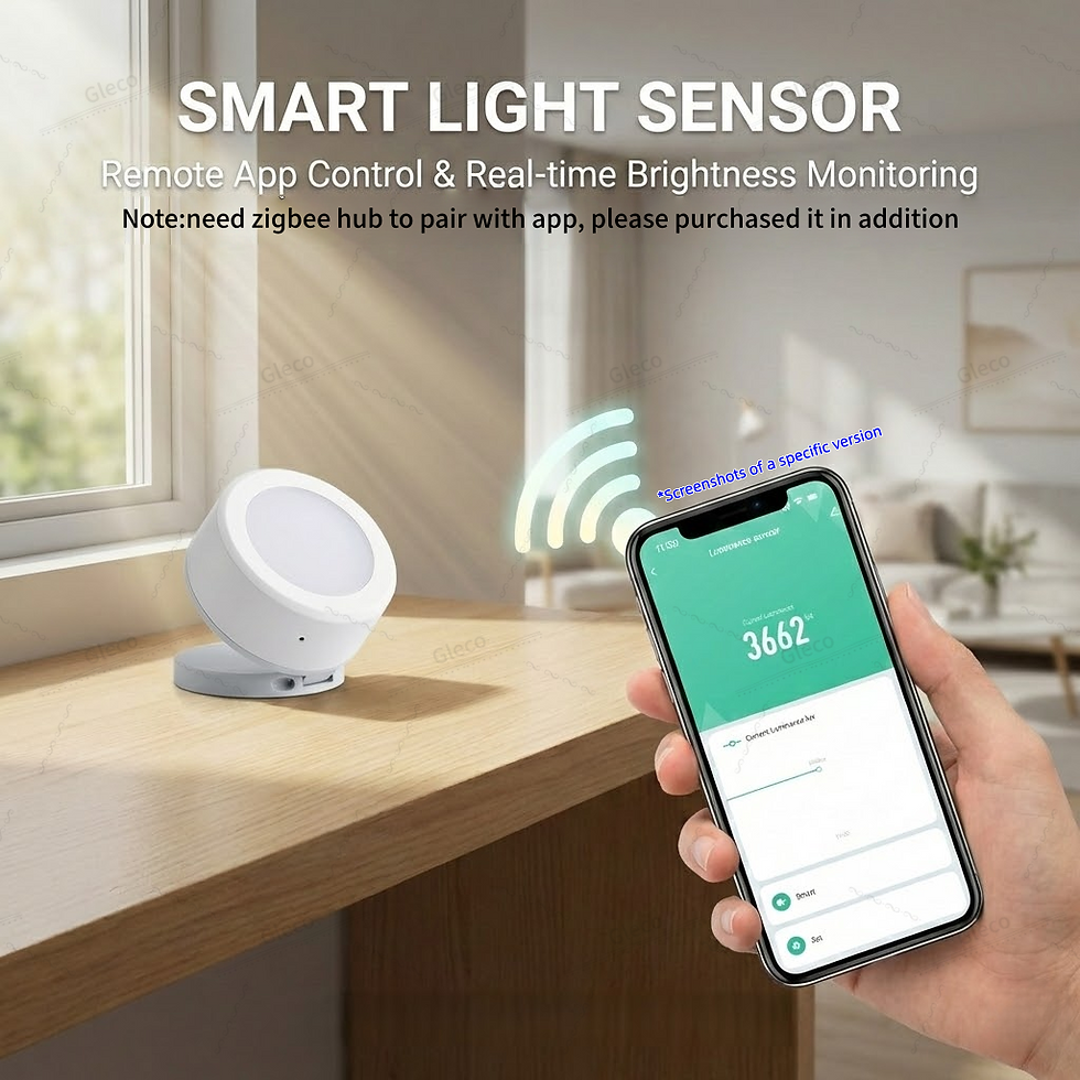 Thumbnail: Zigbee Smart Light Sensor Illumiance Detector Real-Time LUX Brightness Monitorin