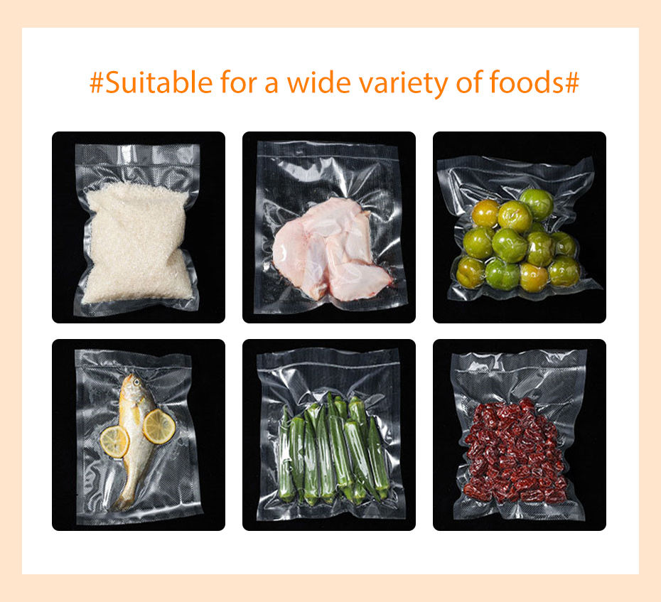 Thumbnail: saengQ Vacuum Sealer Packaging Machine Food Vacuum Sealer With Free 10pcs Vacuum