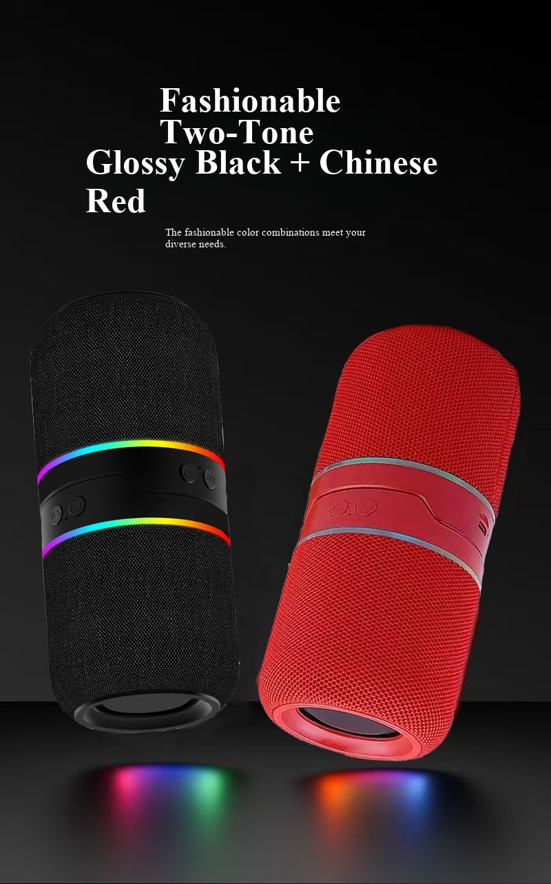 Thumbnail: Magnetic Bluetooth Speaker with Heavy Bass, Outdoor Car-Mounted and Household De