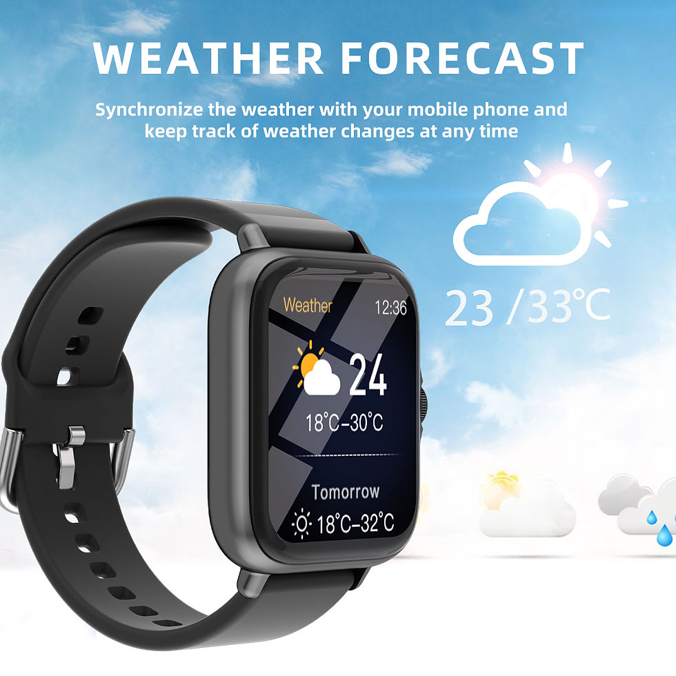 Thumbnail: 1.83'' Waterproof Smart Watch with Message Answer Call Sleep Monitoring Sports P