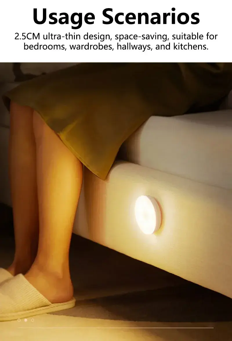 Thumbnail: Intelligent Sensing Night Light LED Night Light with Digital Sensor Head Magneti