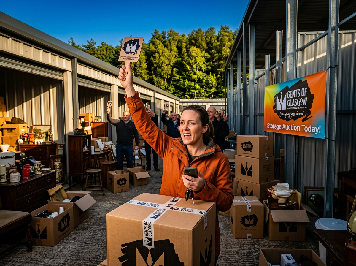 Storage auctions near me in Glasgow: what to expect and how we can help