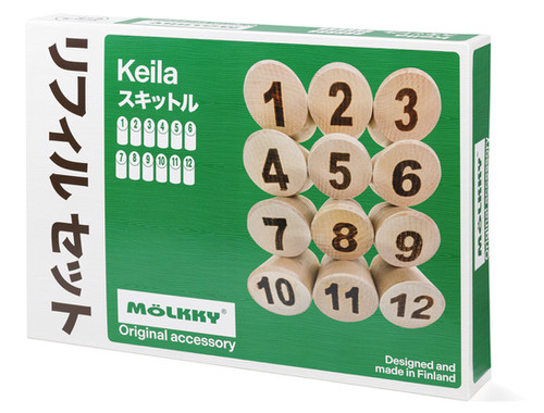 モルック 公式 リフィル セット 日本正規品 (スキットルのみ 1