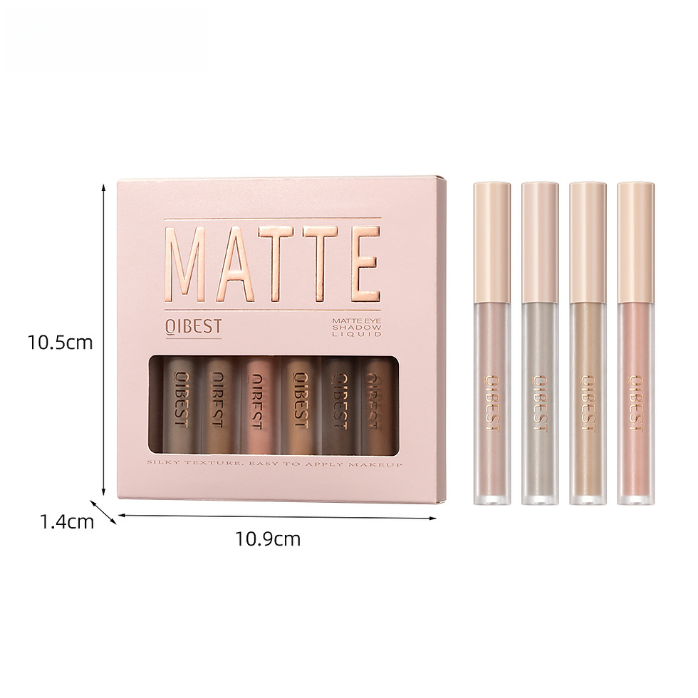Miniatura: QIBEST Matte Liquid Eyeshadow and Blush Duo Set