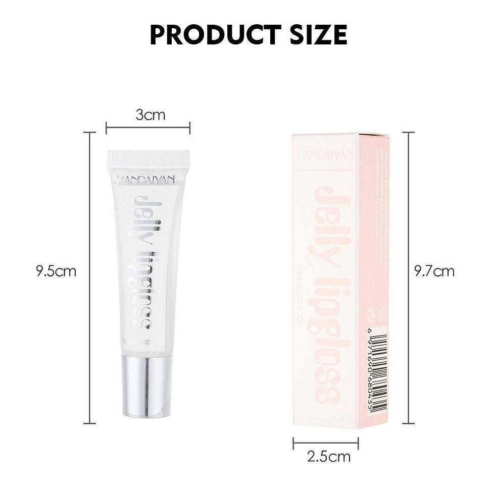 Miniatura: Candy Color Jelly Lip Gloss with Mirror Finish