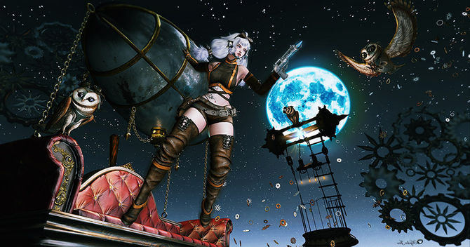 Power from the moon