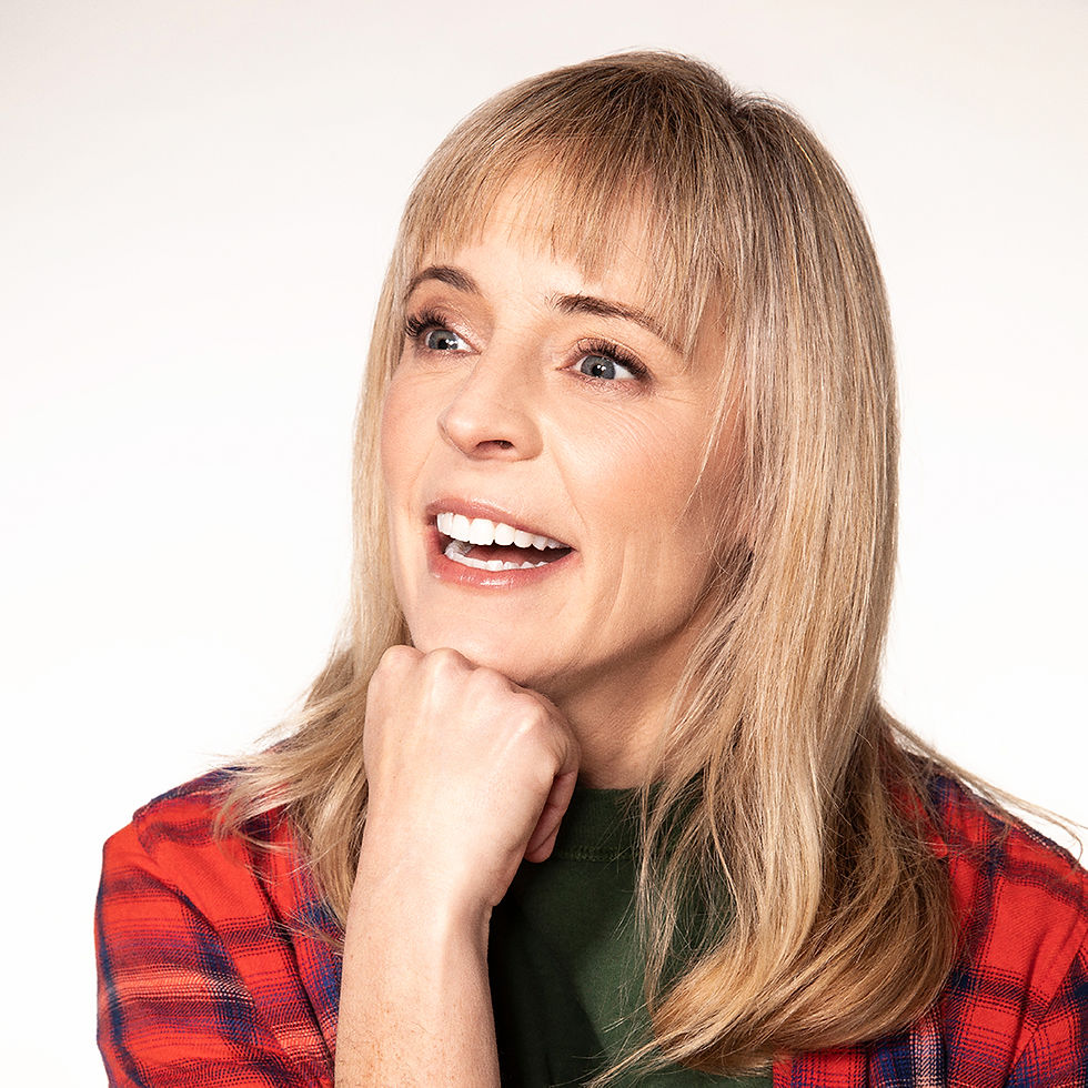a branded image of the artist