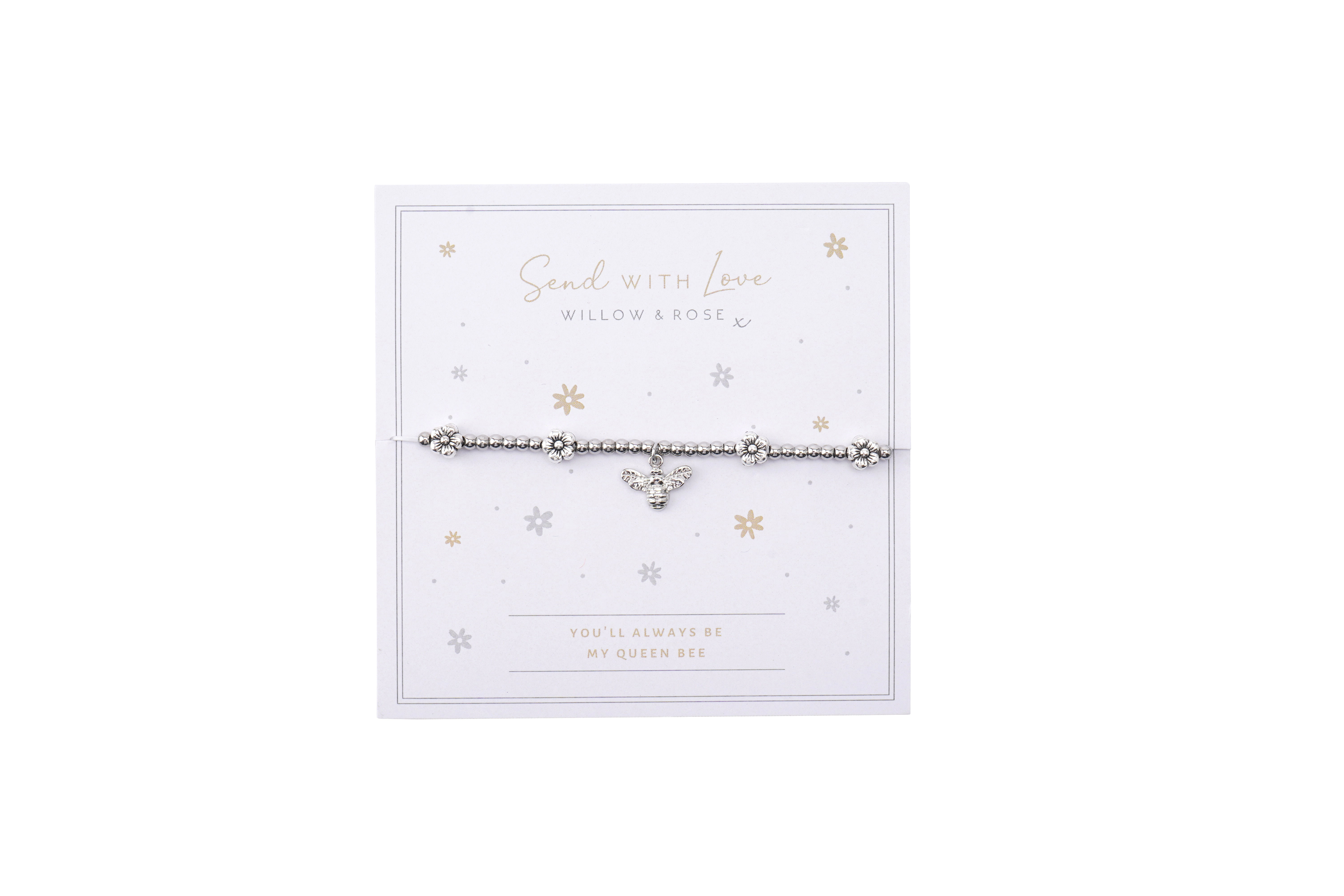 You'll Always Be My Queen - carded bracelet