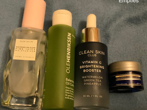 February 2021 empties...