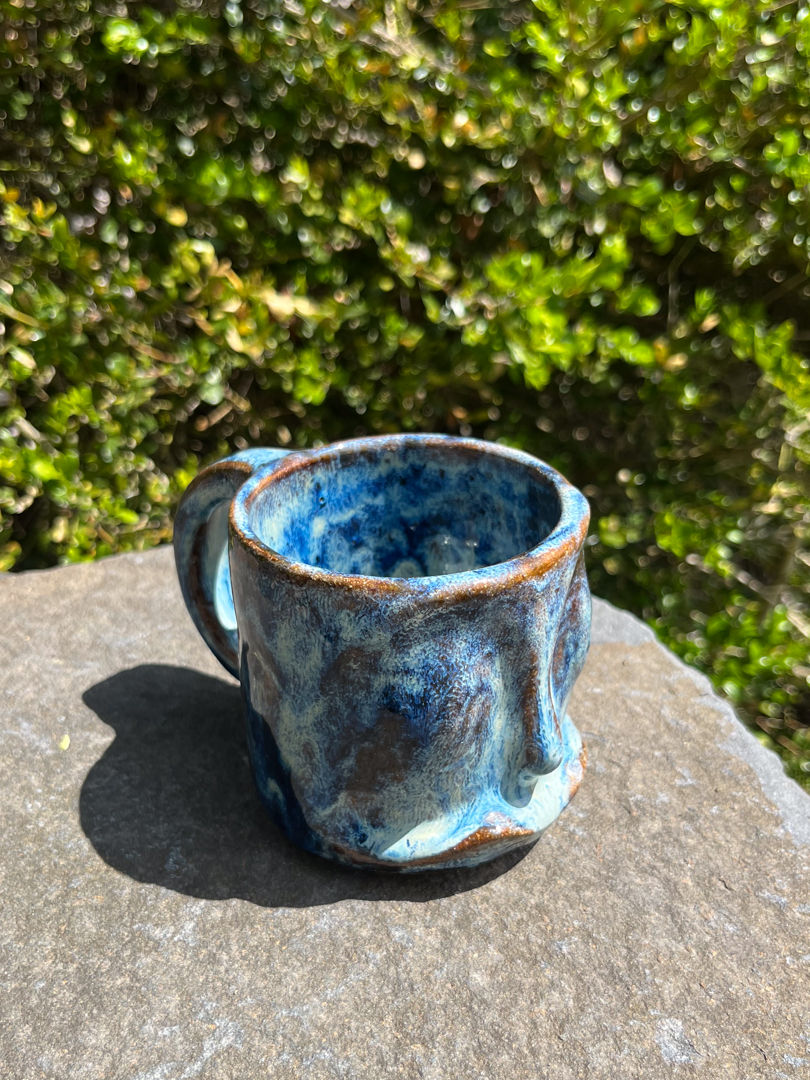 Thumbnail: Blue Face Mug 3