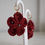 Miniatura: Aretes Amaryllis | Rojo Vino | Hecho a Mano