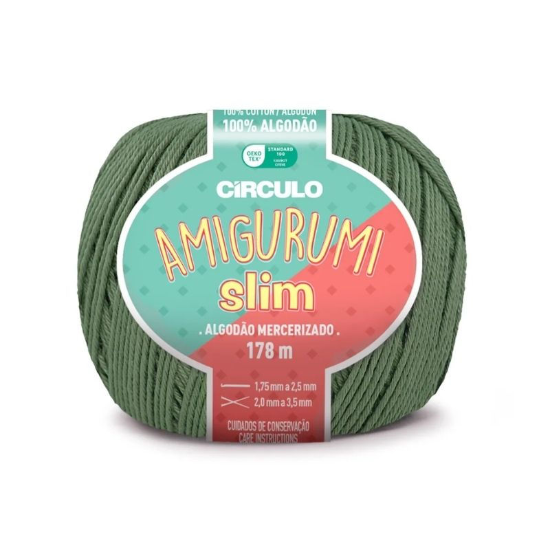 LINHA AMIGURUMI SLIM CÍRCULO 178M COR 5083