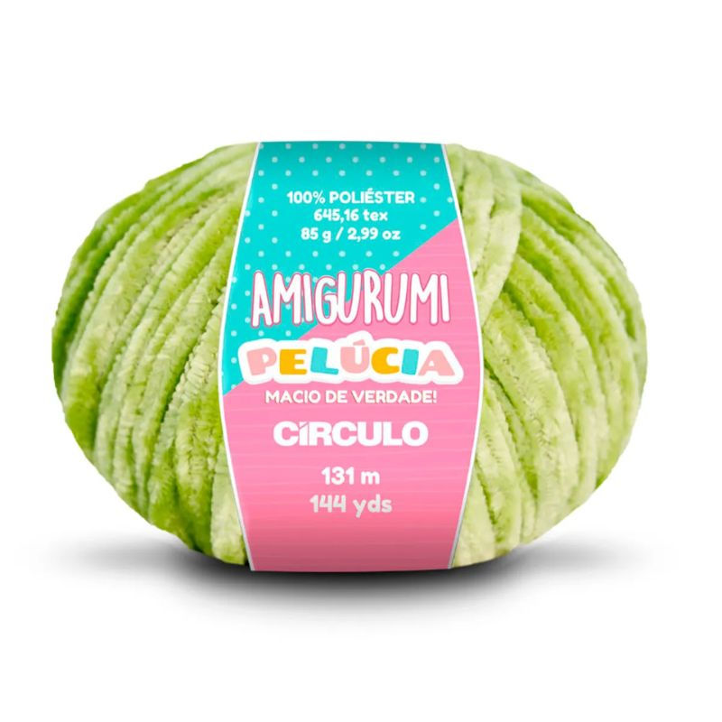 LINHA AMIGURUMI PELÚCIA CÍRCULO 131M COR 5800